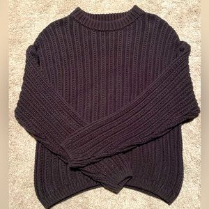 Black Cozy Pullover Sweater ❄️